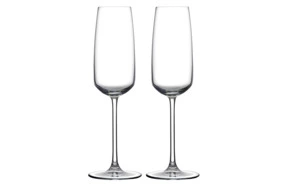 Набор бокалов для шампанского Nude Glass Мираж 245 мл, 2 шт, хрусталь бессвинцовый