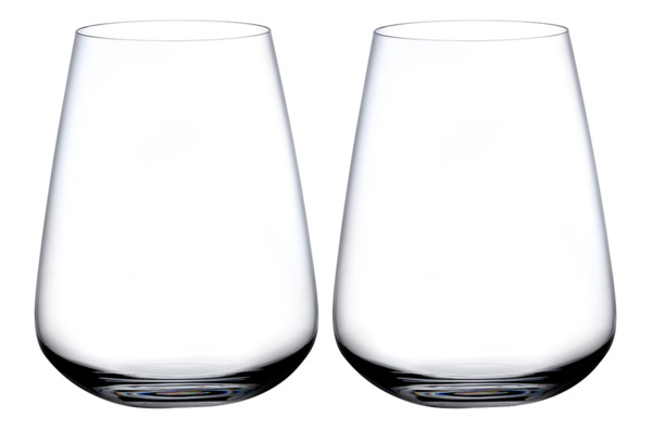 Набор стаканов для воды Nude Glass Стем Зеро 450 мл, 2 шт, хрусталь