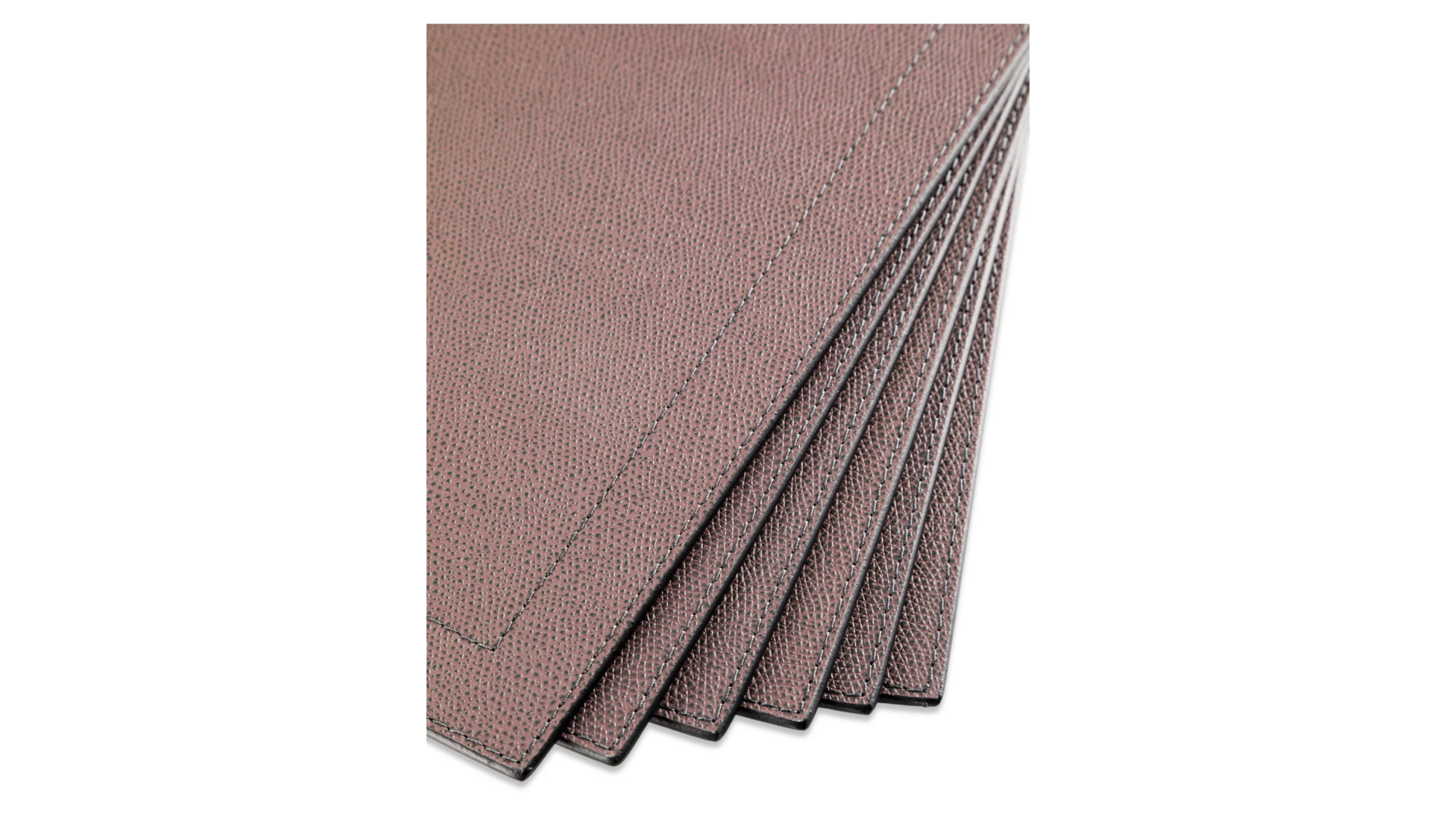 Набор салфеток подстановочных прямоугольных GioBagnara Морис 42х32 см, 6 шт, лава