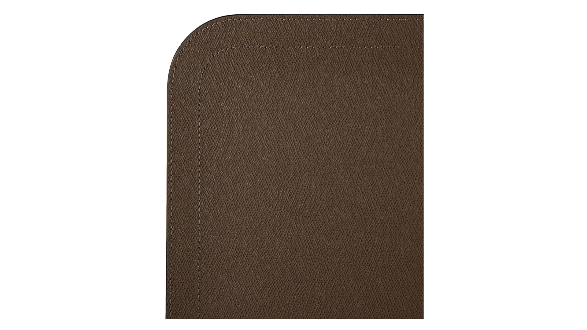 Набор салфеток подстановочных с закругленными углами GioBagnara Ванни 46х34 см, 6 шт, коричневый