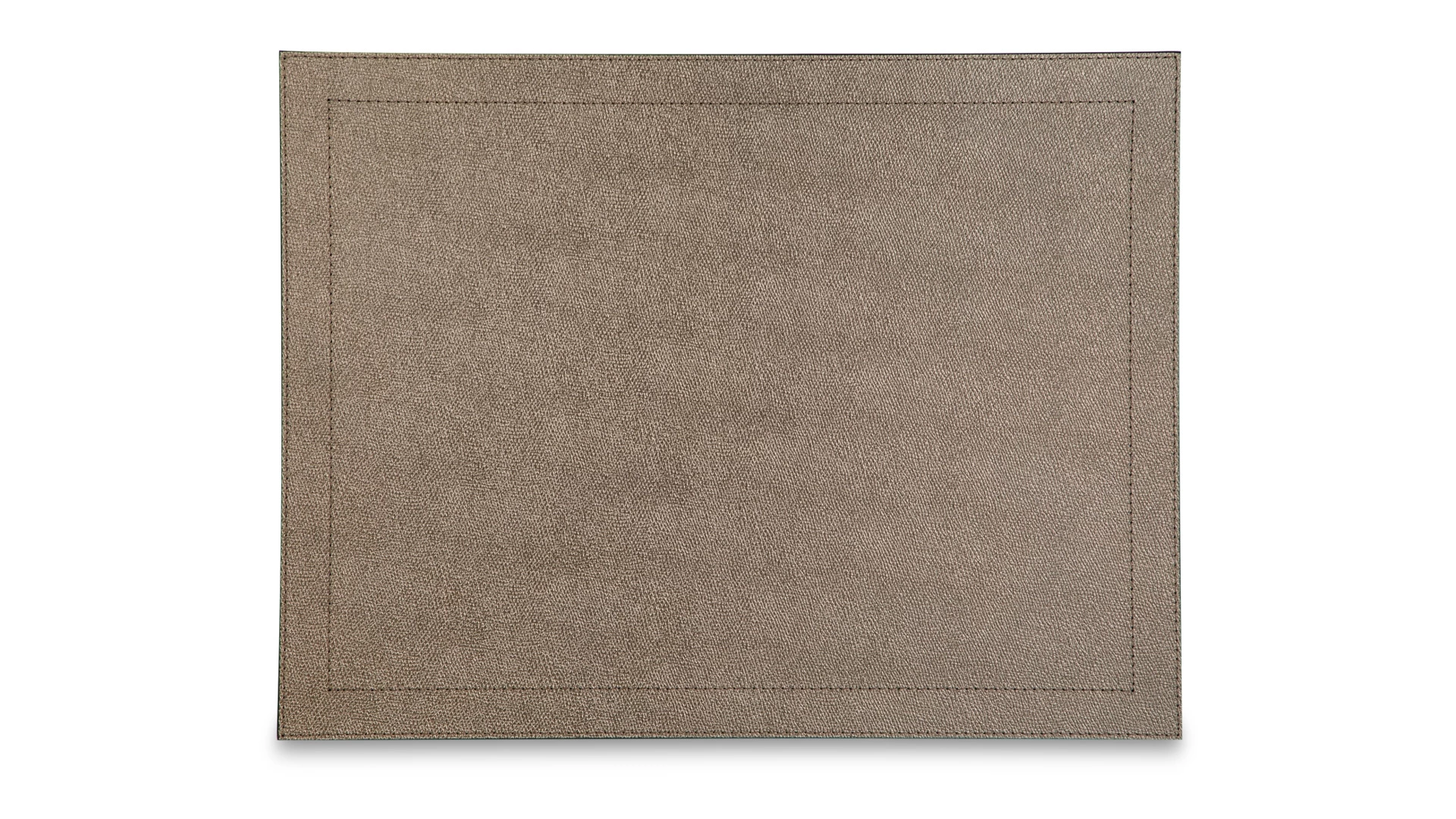 Набор салфеток подстановочных прямоугольных GioBagnara Морис 42х32 см,  6 шт, титан