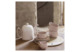 Чашка чайная с блюдцем Degrenne Cafeterie EMPILEO 250 мл, керамика, розовая