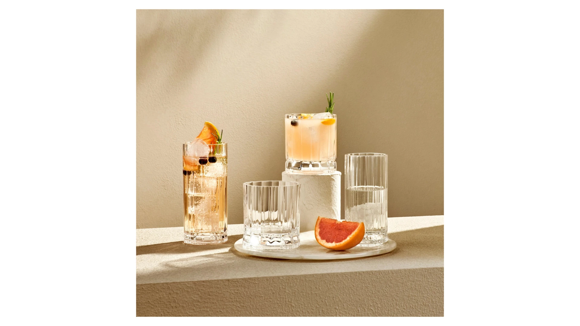 Стакан хайбол Nude Glass Уэйн 250 мл, хрусталь бессвинцовый