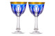 Набор бокалов для красного вина Moser Леди Гамильтон 210 мл, 2 шт, голубой, п/к