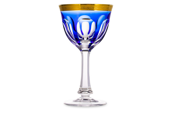 Набор бокалов для красного вина Moser Леди Гамильтон 210 мл, 2 шт, голубой, п/к