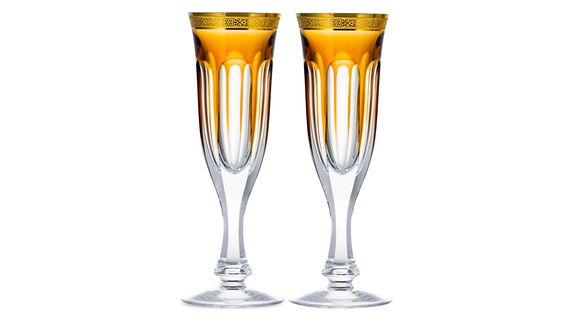 Набор фужеров для шампанского Moser Леди Гамильтон 140 мл, 2 шт, аврора, п/к