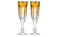 Набор фужеров для шампанского Moser Леди Гамильтон 140 мл, 2 шт, аврора, п/к
