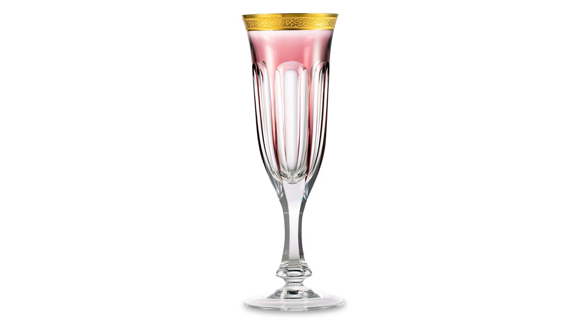 Набор фужеров для шампанского Moser Леди Гамильтон 140 мл, 2 шт, аметист, п/к