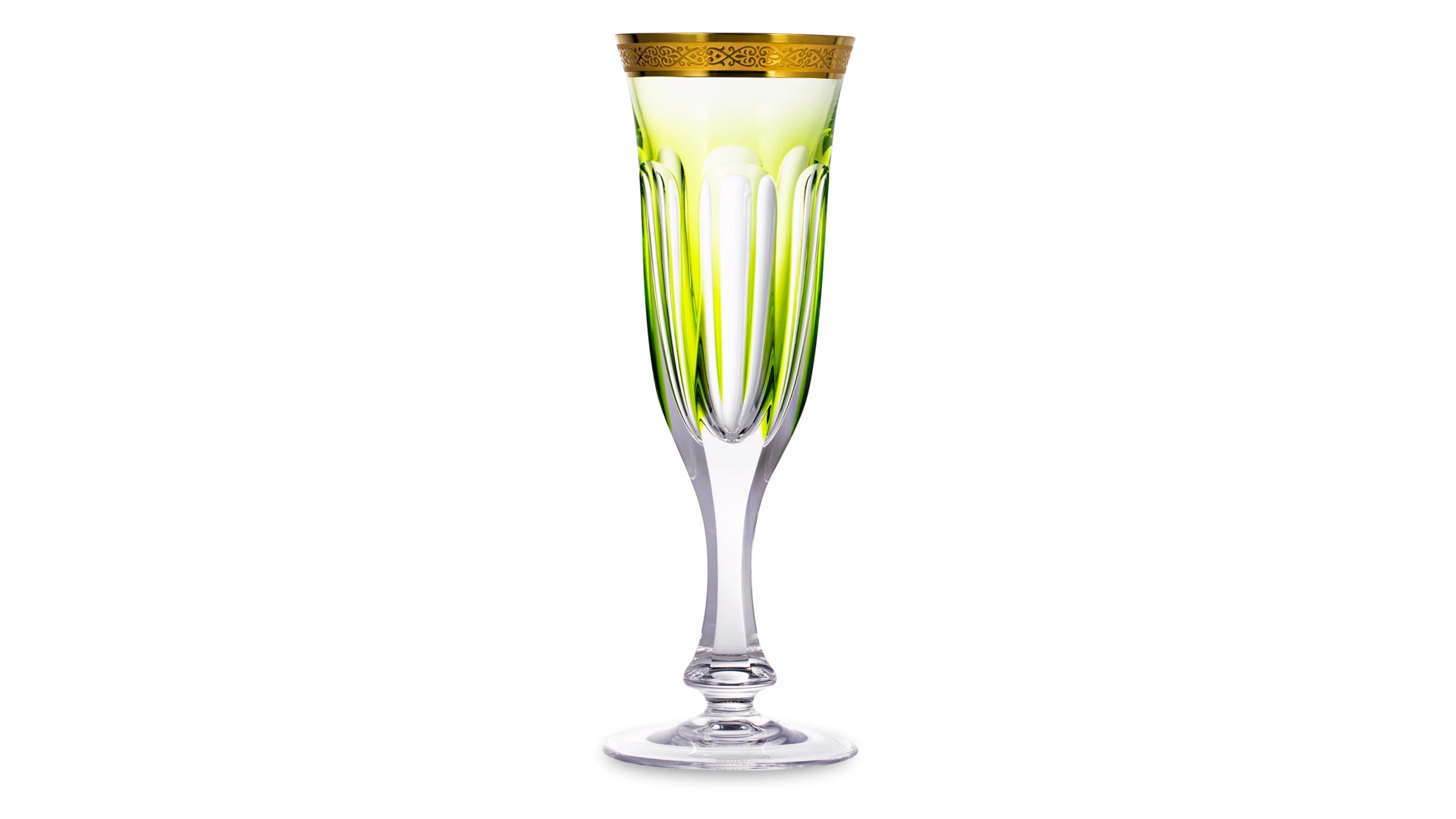 Набор фужеров для шампанского Moser Леди Гамильтон 140 мл, 2 шт, резеда, п/к