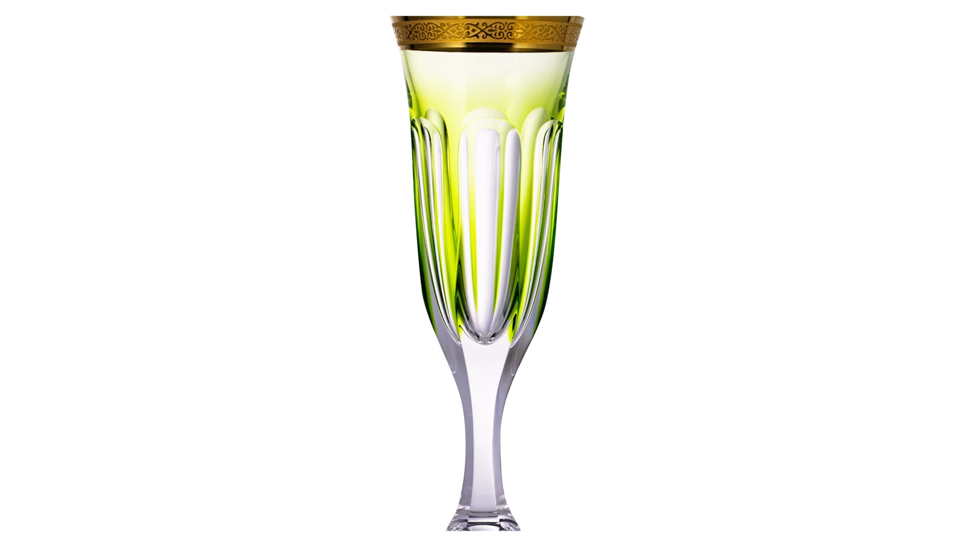 Набор фужеров для шампанского Moser Леди Гамильтон 140 мл, 2 шт, резеда, п/к