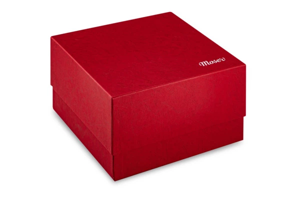 Ваза Moser Оптик 35 см, топаз, п/к