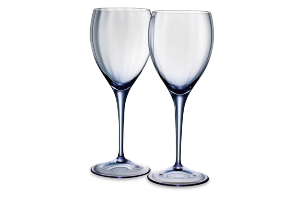 Набор бокалов для красного вина Moser Оптик 350 мл, 2 шт, александрит, п/к