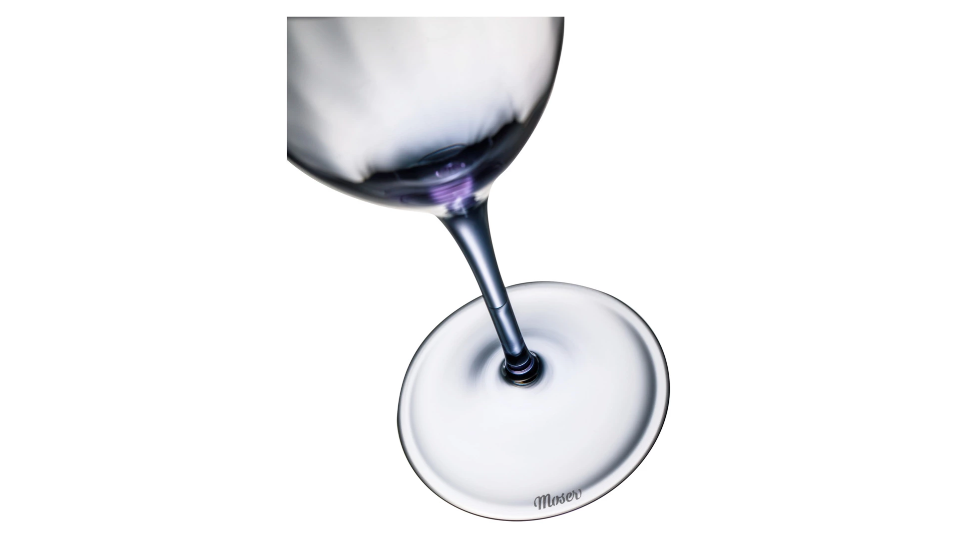 Набор бокалов для красного вина Moser Оптик 350 мл, 2 шт, александрит, п/к