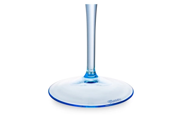 Набор бокалов для красного вина Moser Оптик 350 мл, 2 шт, аквамарин, п/к