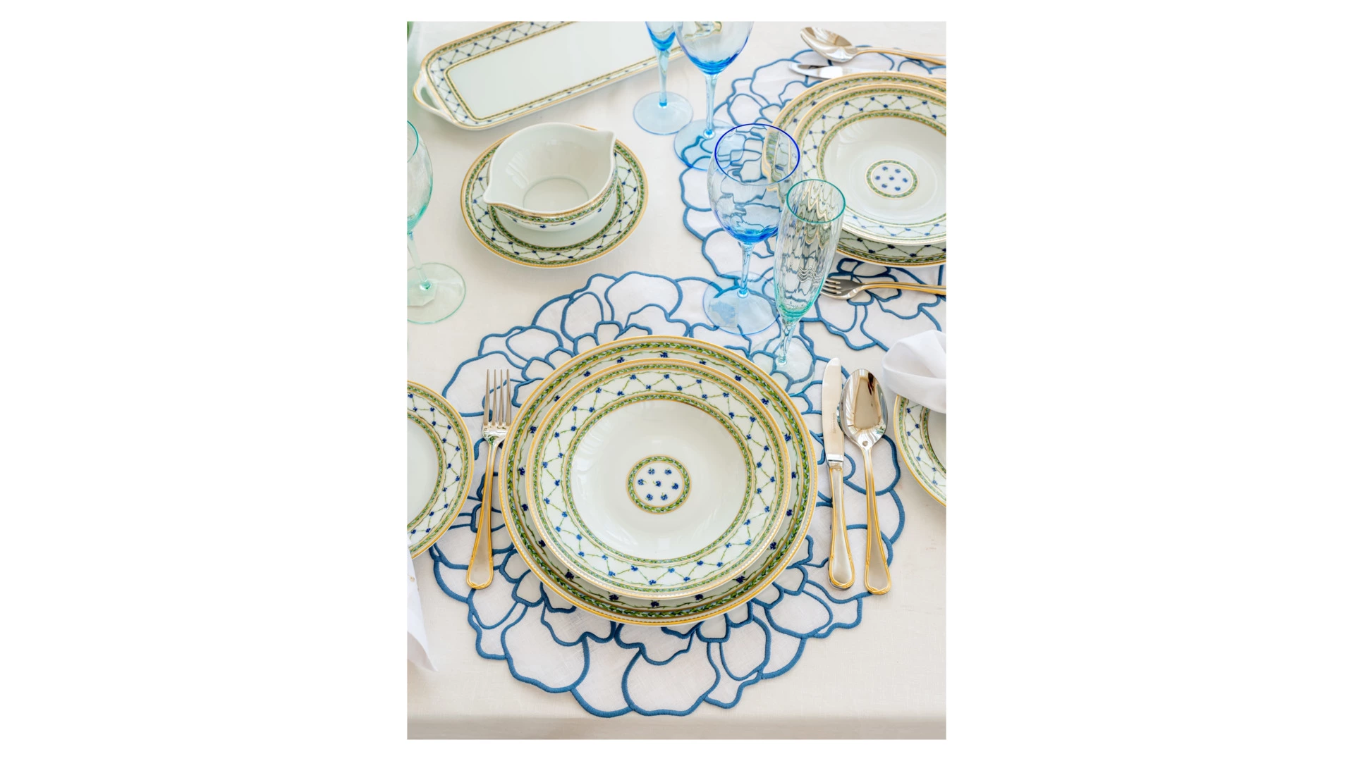 Набор бокалов для красного вина Moser Оптик 350 мл, 2 шт, аквамарин, п/к