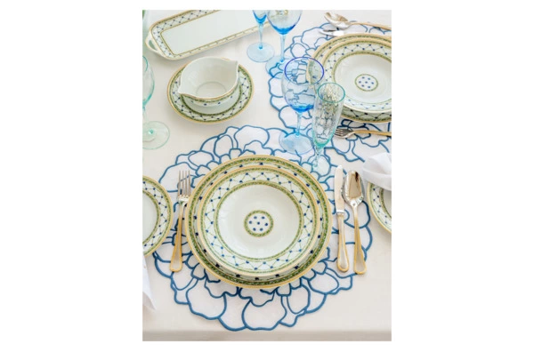 Набор бокалов для красного вина Moser Оптик 350 мл, 2 шт, аквамарин, п/к