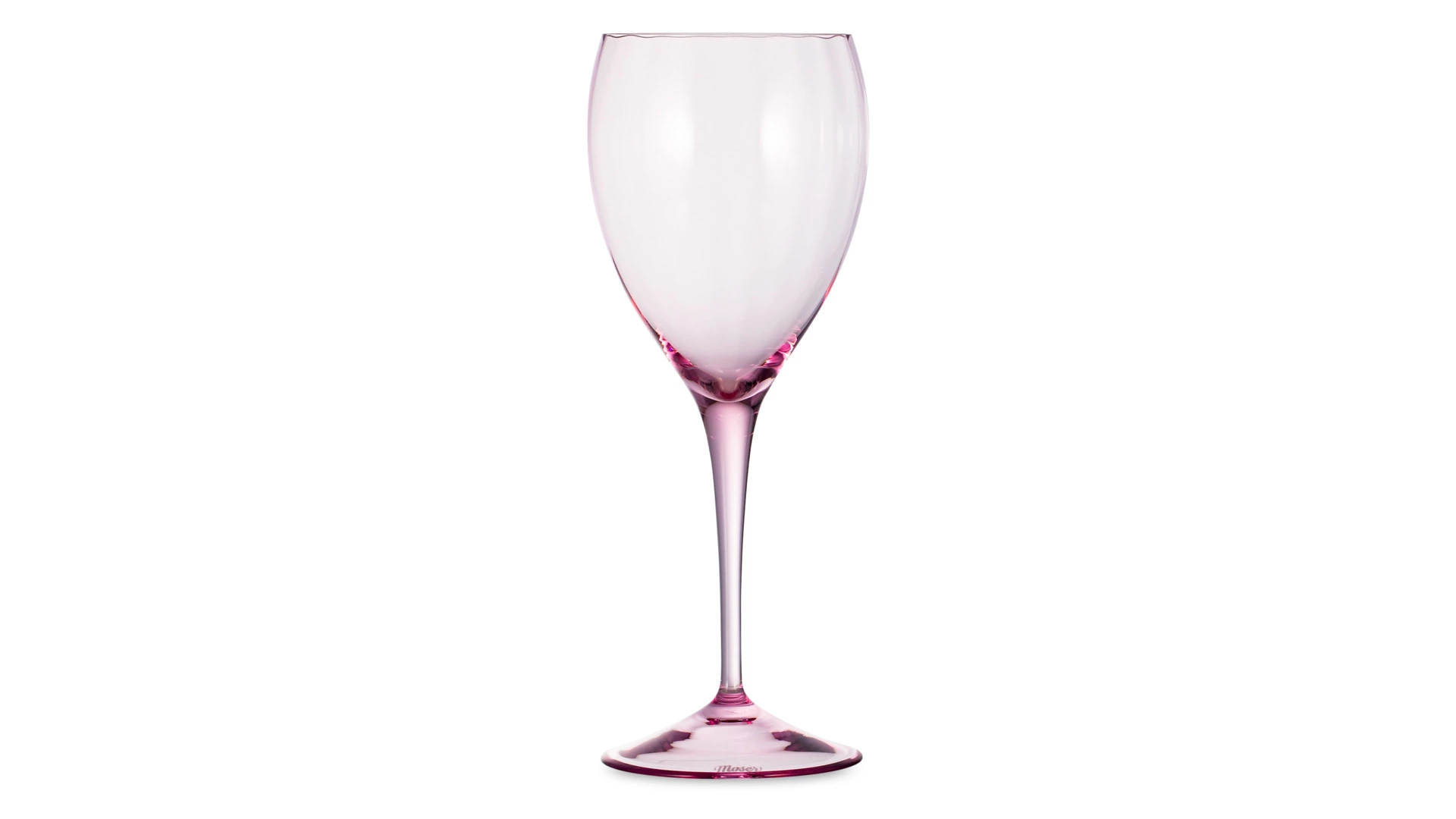 Набор бокалов для красного вина Moser Оптик 350 мл, 2 шт, розалин, п/к