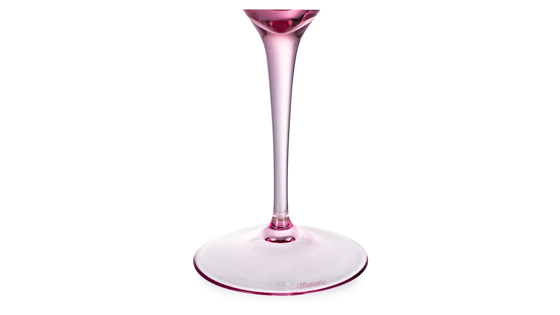 Набор бокалов для красного вина Moser Оптик 350 мл, 2 шт, розалин, п/к