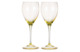Набор бокалов для белого вина Moser Оптик 250 мл, 2 шт, желтый, п/к