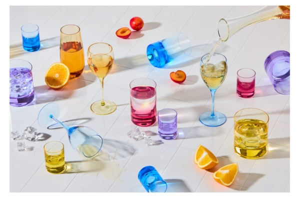 Набор бокалов для белого вина Moser Оптик 250 мл, 2 шт, желтый, п/к