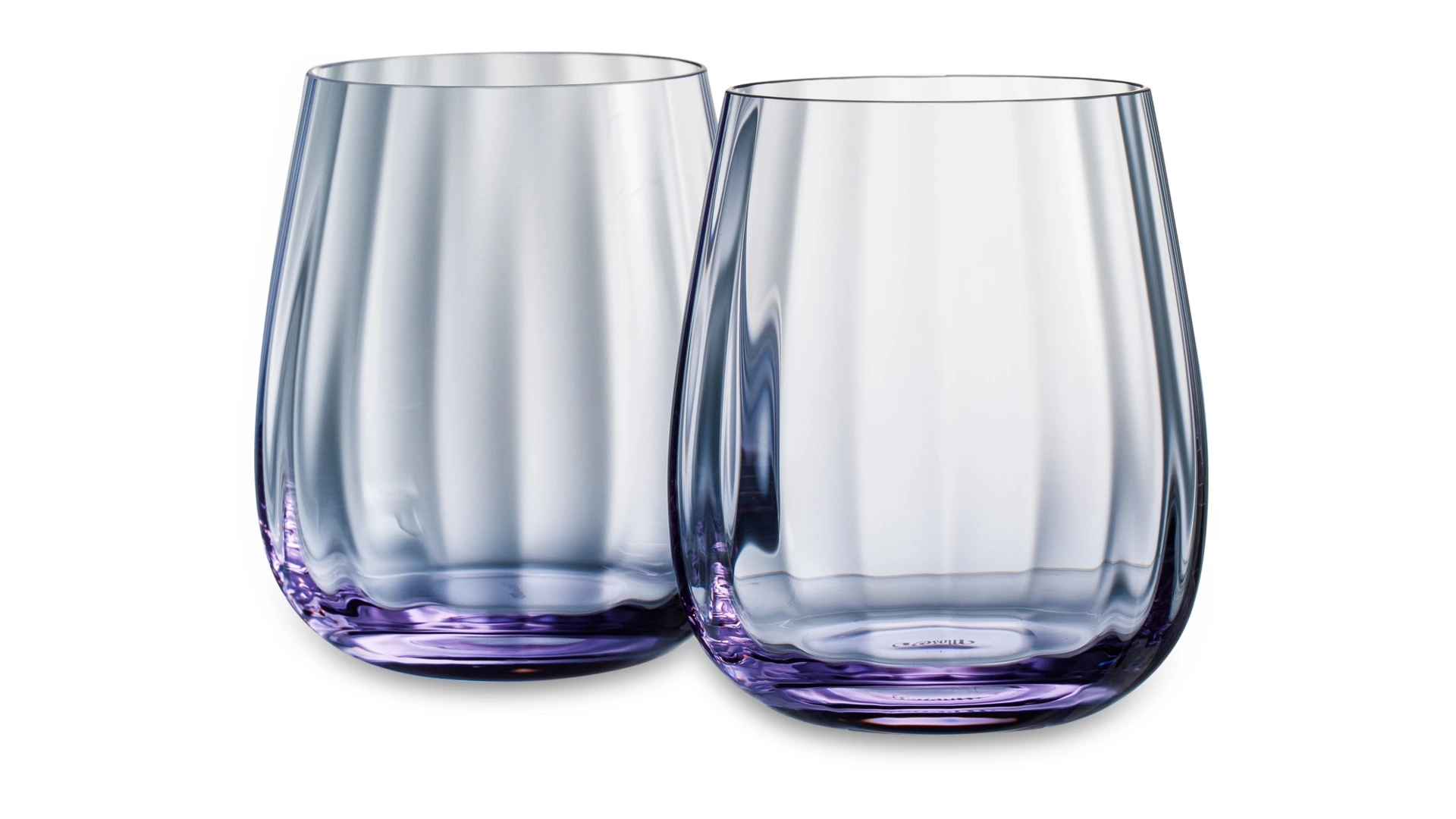 Набор стаканов для виски Moser Оптик 360 мл, 2 шт, александрит, п/к