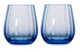 Набор стаканов для виски Moser Оптик 360 мл, 2 шт, аквамарин, п/к