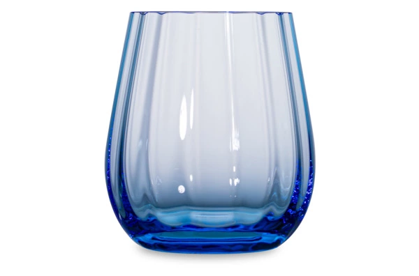 Набор стаканов для виски Moser Оптик 360 мл, 2 шт, аквамарин, п/к