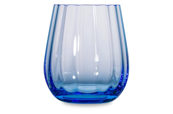 Набор стаканов для виски Moser Оптик 360 мл, 2 шт, аквамарин, п/к