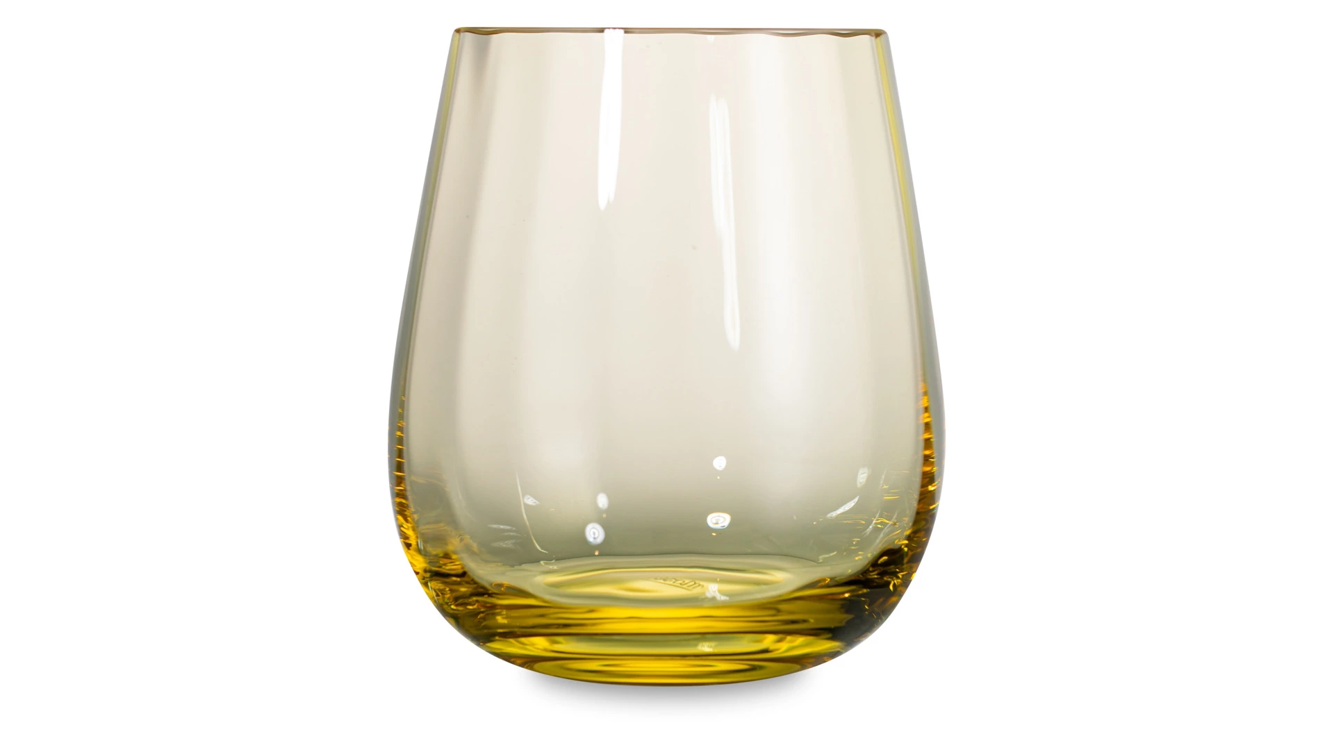 Набор стаканов для виски Moser Оптик 360 мл, 2 шт, желтый, п/к