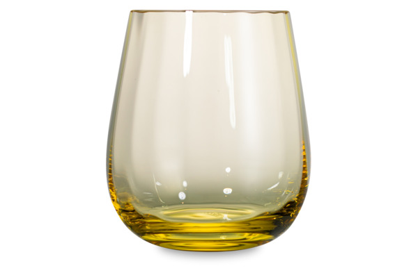 Набор стаканов для виски Moser Оптик 360 мл, 2 шт, желтый, п/к