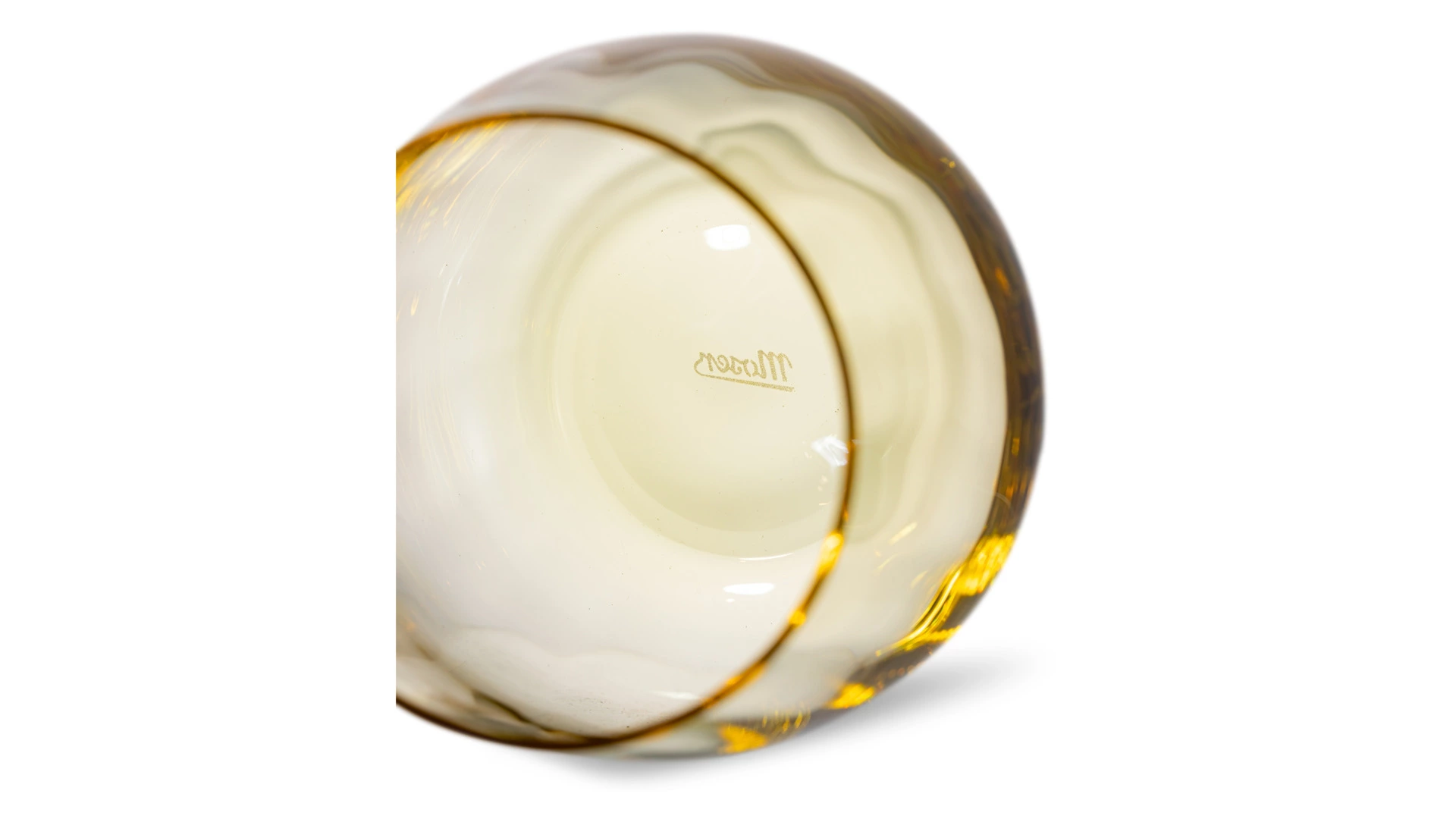 Набор стаканов для виски Moser Оптик 360 мл, 2 шт, желтый, п/к