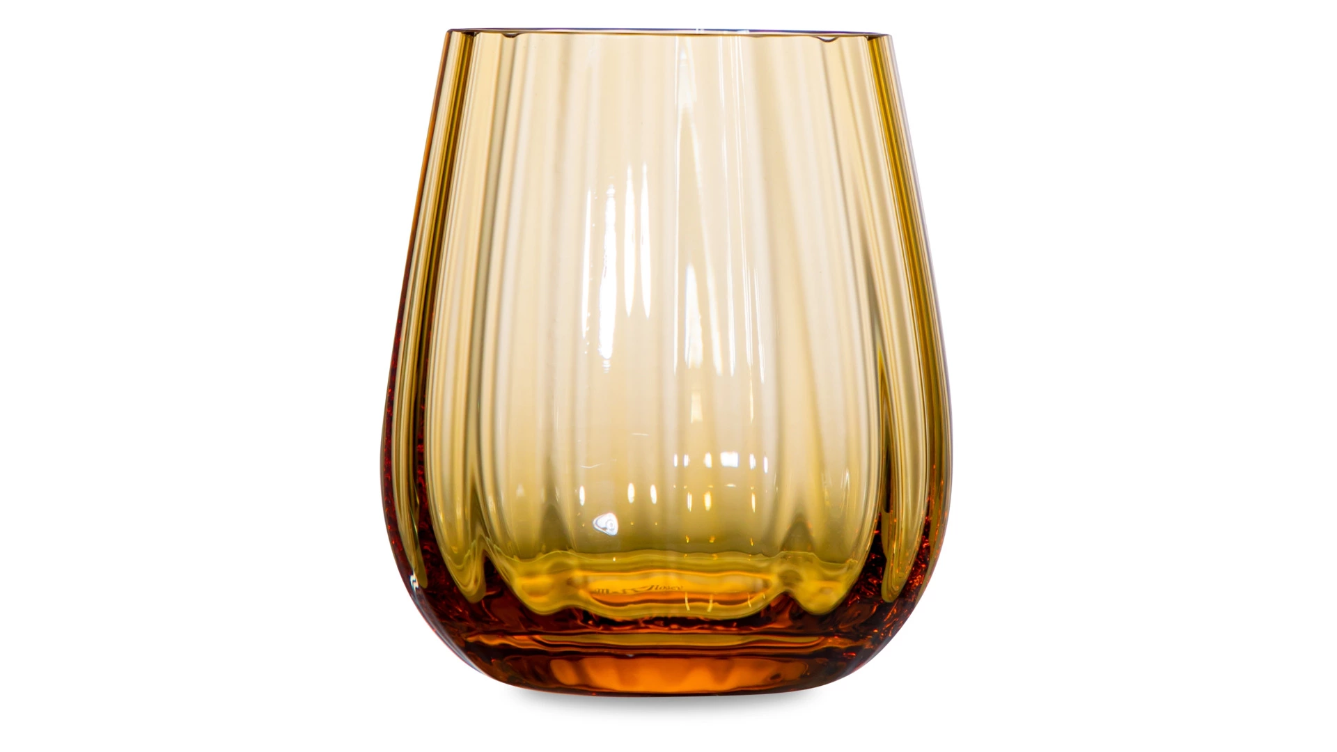 Набор стаканов для виски Moser Оптик 360 мл, 2 шт, топаз, п/к