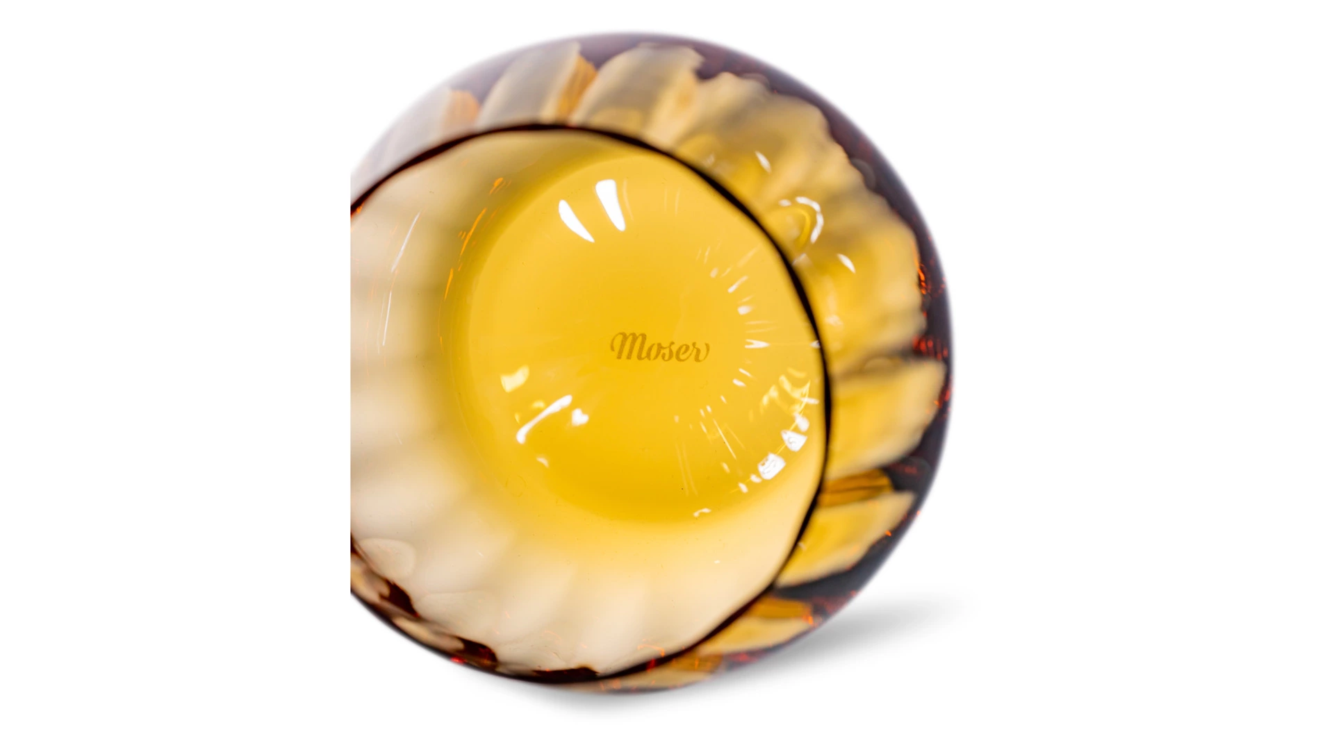 Набор стаканов для виски Moser Оптик 360 мл, 2 шт, топаз, п/к