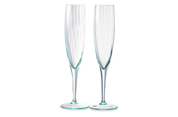 Набор фужеров для шампанского Moser Оптик 200 мл, 2 шт, берил, п/к