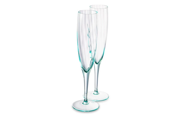 Набор фужеров для шампанского Moser Оптик 200 мл, 2 шт, берил, п/к