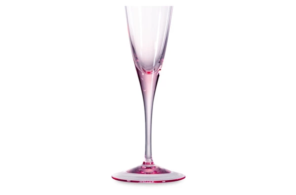 Набор фужеров для шампанского Moser Оптик 200 мл, 2 шт, розалин, п/к