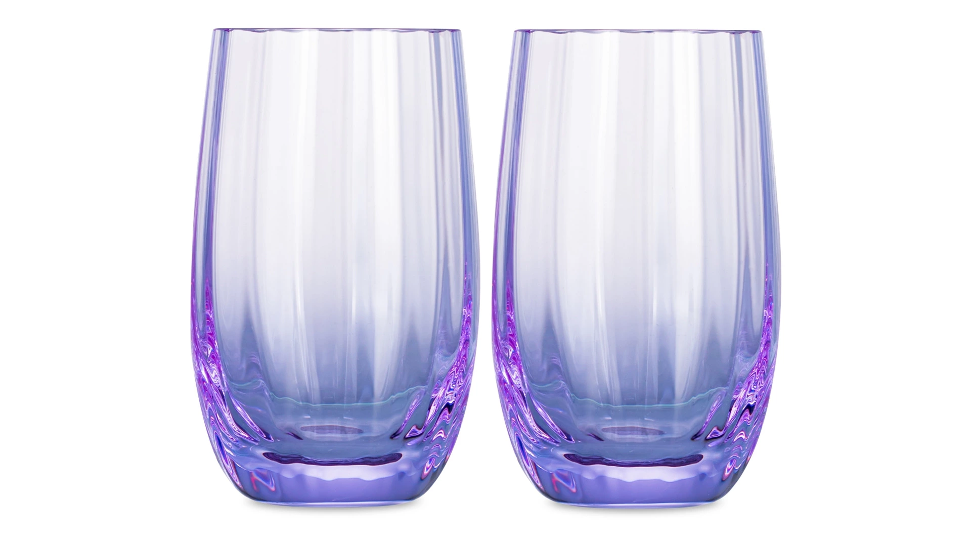 Набор стопок для водки Moser Оптик 80 мл, 2 шт, александрит, п/к