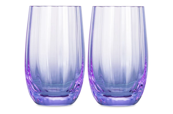 Набор стопок для водки Moser Оптик 80 мл, 2 шт, александрит, п/к