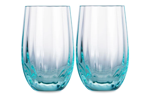 Набор стопок для водки Moser Оптик 80 мл, 2 шт, берил, п/к