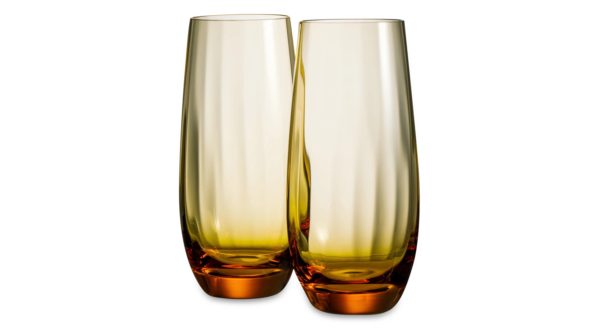 Набор стаканов для воды Moser Оптик 350 мл, 2 шт, топаз, п/к