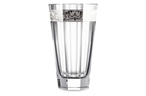 Ваза Moser Чистота 35 см, платина, п/к