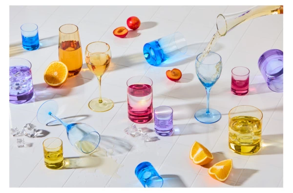 Набор стаканов для воды Moser Виски сет 220 мл, 2 шт, желтый, п/к