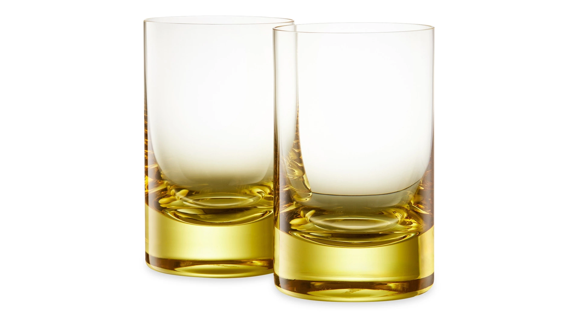 Набор стаканов для воды Moser Виски сет 220 мл, 2 шт, желтый, п/к