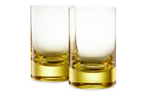 Набор стаканов для воды Moser Виски сет 220 мл, 2 шт, желтый, п/к