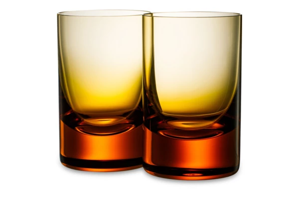 Набор стаканов для воды Moser Виски сет 220 мл, 2 шт, топаз, п/к