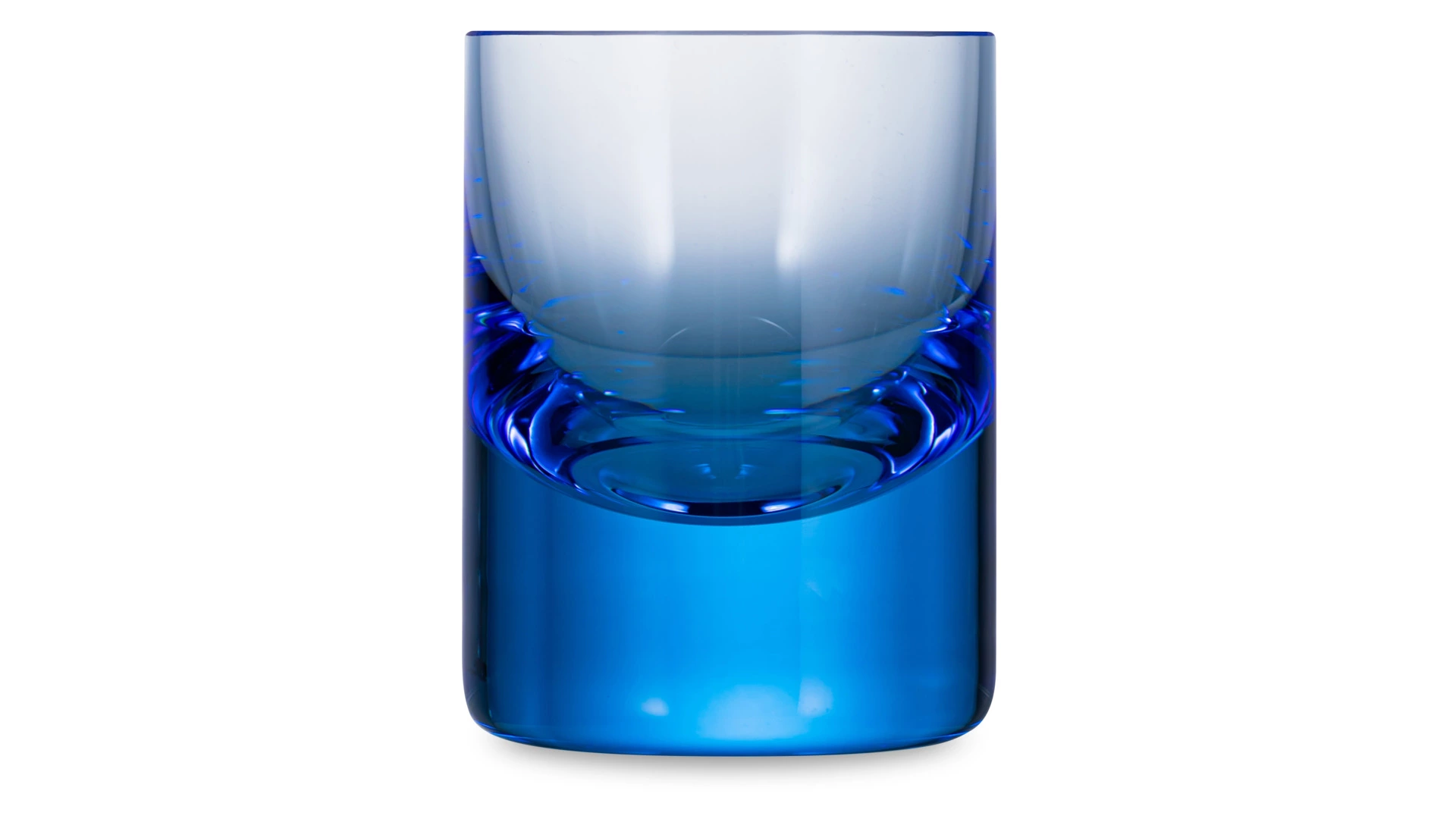 Набор стопок для водки Moser Виски сет 60 мл, 2 шт, аквамарин, п/к