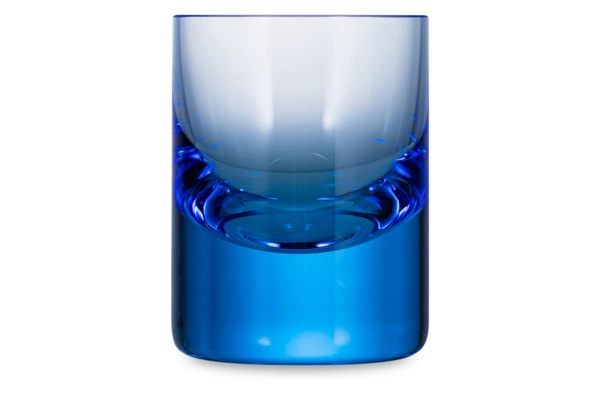 Набор стопок для водки Moser Виски сет 60 мл, 2 шт, аквамарин, п/к