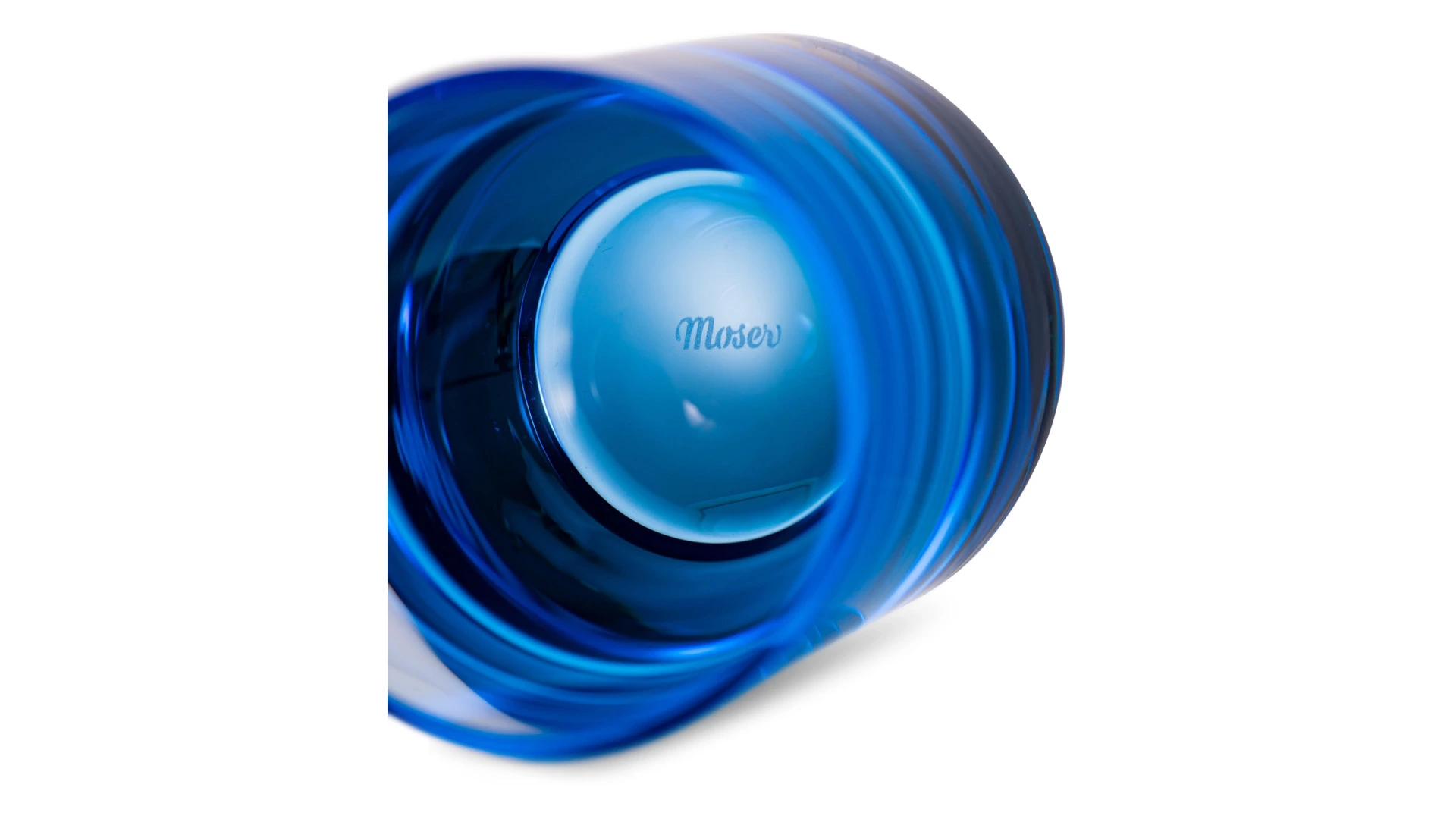 Набор стопок для водки Moser Виски сет 60 мл, 2 шт, аквамарин, п/к