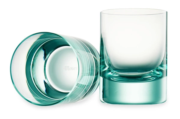 Набор стопок для водки Moser Виски сет 60 мл, 2 шт, берилл, п/к