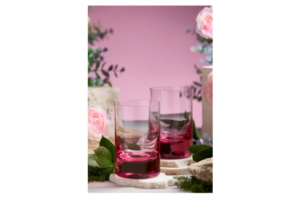 Набор стопок для водки Moser Виски сет 60 мл, 2 шт, розалин, п/к